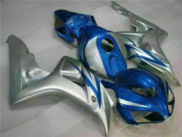 Cheap 2006-2007 Blue Silver Honda CBR1000RR Motorcycle Fairings Kits Canada Cheap 2006-2007 Blue Silver Honda CBR1000RR Motorcycle Fairings Kits Canada