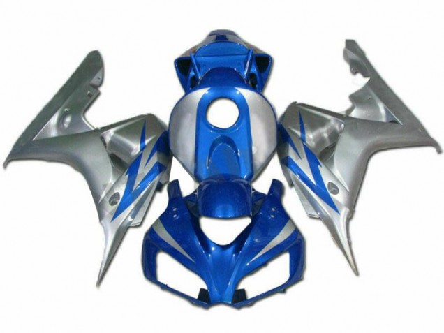 Cheap 2006-2007 Blue Silver Honda CBR1000RR Motorcycle Fairings Kits Canada Cheap 2006-2007 Blue Silver Honda CBR1000RR Motorcycle Fairings Kits Canada