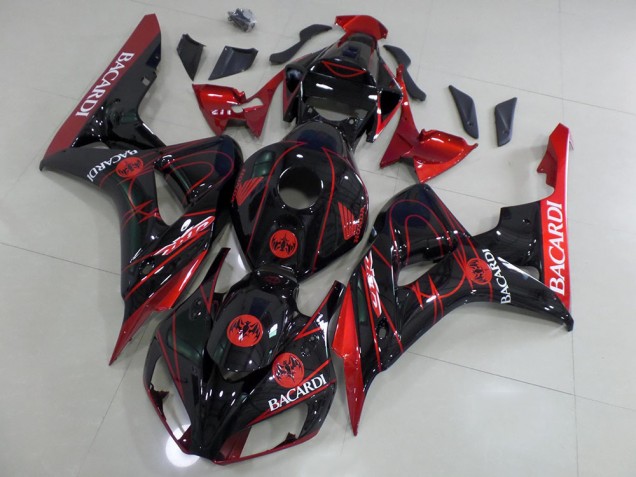Cheap 2006-2007 Black Bacardi Honda CBR1000RR Motorbike Fairing Canada Cheap 2006-2007 Black Bacardi Honda CBR1000RR Motorbike Fairing Canada