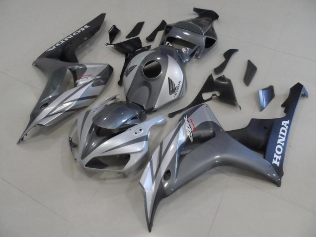 Cheap 2006-2007 Grey Silver and Matte Black Honda CBR1000RR Motor Fairings Canada Cheap 2006-2007 Grey Silver and Matte Black Honda CBR1000RR Motor Fairings Canada