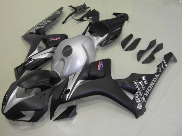 Cheap 2006-2007 Matte Black Silver Honda CBR1000RR Motorcycle Fairing Kit Canada Cheap 2006-2007 Matte Black Silver Honda CBR1000RR Motorcycle Fairing Kit Canada