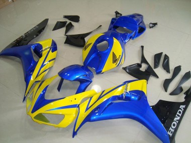 Cheap 2006-2007 Yellow Blue Black Honda CBR1000RR Moto Fairings Canada