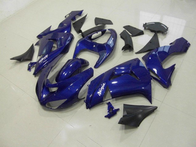 Cheap 2006-2007 Dark Blue Kawasaki ZX10R Replacement Fairings Canada Cheap 2006-2007 Dark Blue Kawasaki ZX10R Replacement Fairings Canada