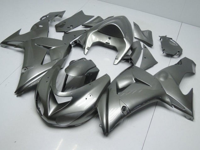 Cheap 2006-2007 Glossy Grey Kawasaki ZX10R Bike Fairings Canada Cheap 2006-2007 Glossy Grey Kawasaki ZX10R Bike Fairings Canada