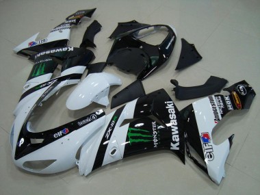 Cheap 2006-2007 White Monster Kawasaki ZX10R Motorcycle Bodywork Canada