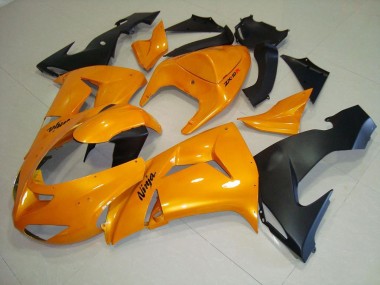 Cheap 2006-2007 Orange Kawasaki ZX10R Motorcycle Fairings Kits Canada