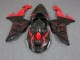 Cheap 2006-2007 Black Red Kawasaki ZX10R Motorcycle Fairings Canada