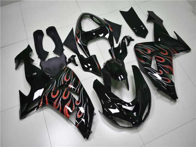 Cheap 2006-2007 Black Grey Red Kawasaki ZX10R Motorbike Fairing Canada Cheap 2006-2007 Black Grey Red Kawasaki ZX10R Motorbike Fairing Canada
