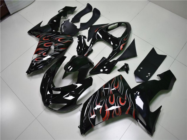 Cheap 2006-2007 Black Grey Red Kawasaki ZX10R Motorbike Fairing Canada Cheap 2006-2007 Black Grey Red Kawasaki ZX10R Motorbike Fairing Canada