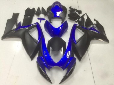 Cheap 2006-2007 Black Blue Suzuki GSXR 600/750 Motorbike Fairing Kits & Bodywork Canada