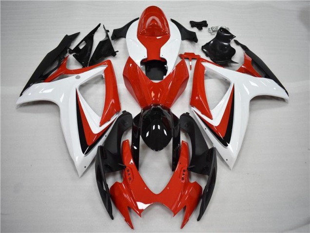 Cheap 2006-2007 Red Black Suzuki GSXR 600/750 Motorcycle Fairings Kits Canada Cheap 2006-2007 Red Black Suzuki GSXR 600/750 Motorcycle Fairings Kits Canada