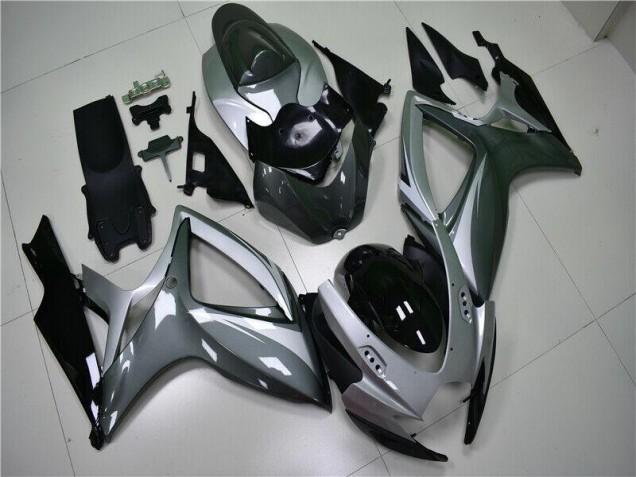 Cheap 2006-2007 Silver Grey Suzuki GSXR 600/750 Motorcycle Replacement Fairings Canada Cheap 2006-2007 Silver Grey Suzuki GSXR 600/750 Motorcycle Replacement Fairings Canada