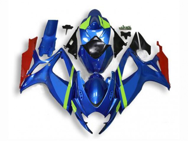 Cheap 2006-2007 Blue Suzuki GSXR 600/750 Motorcyle Fairings Canada