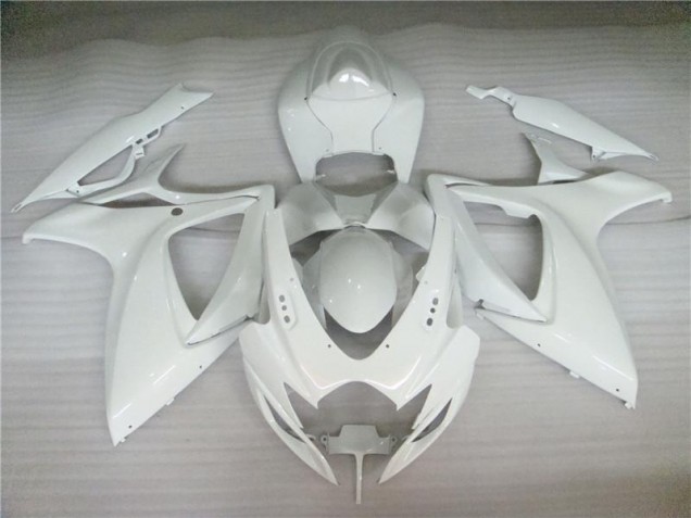 Cheap 2006-2007 Pearl White Suzuki GSXR 600/750 Motorbike Fairing Canada Cheap 2006-2007 Pearl White Suzuki GSXR 600/750 Motorbike Fairing Canada