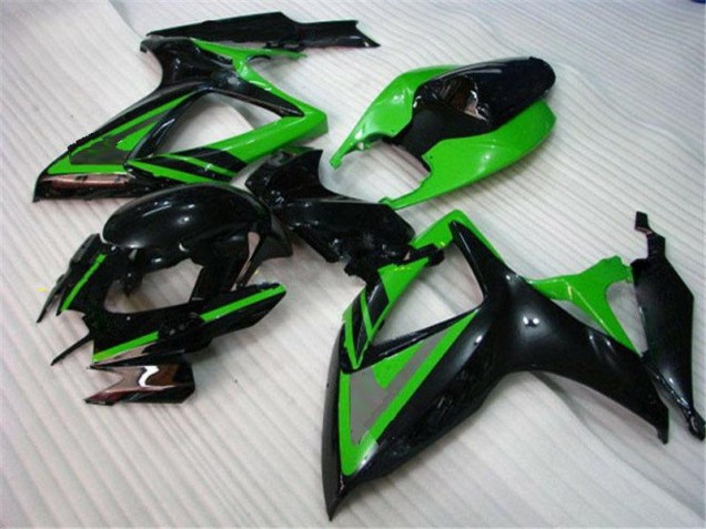 Cheap 2006-2007 Green Black Suzuki GSXR 600/750 Motorcycle Bodywork Canada Cheap 2006-2007 Green Black Suzuki GSXR 600/750 Motorcycle Bodywork Canada