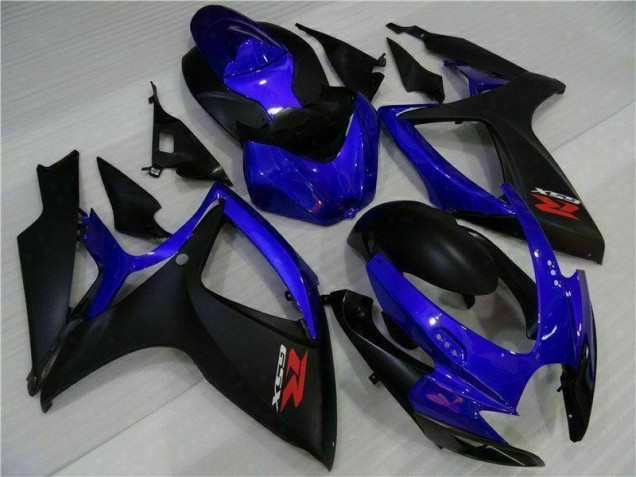 Cheap 2006-2007 Blue Black Suzuki GSXR 600/750 Motorbike Fairing Kits Canada Cheap 2006-2007 Blue Black Suzuki GSXR 600/750 Motorbike Fairing Kits Canada