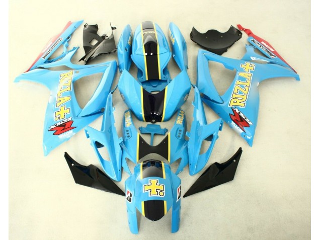Cheap 2006-2007 Blue Black Suzuki GSXR 600/750 Replacement Fairings Canada Cheap 2006-2007 Blue Black Suzuki GSXR 600/750 Replacement Fairings Canada