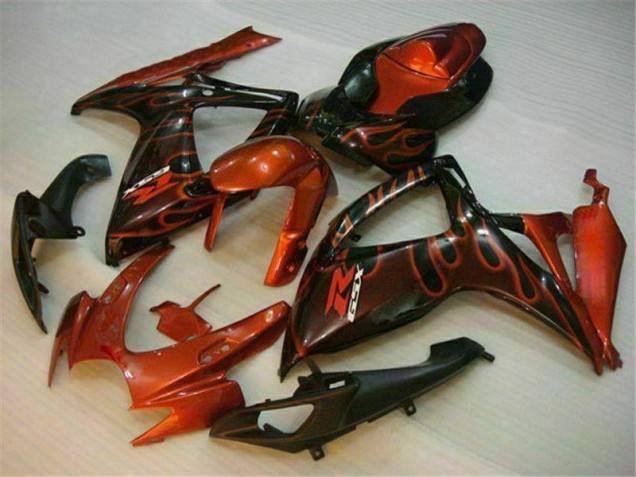 Cheap 2006-2007 Red Suzuki GSXR 600/750 Motorbike Fairings Canada Cheap 2006-2007 Red Suzuki GSXR 600/750 Motorbike Fairings Canada