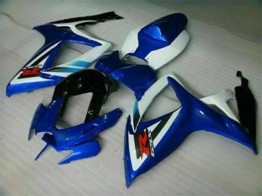 Cheap 2006-2007 Blue White Suzuki GSXR 600/750 Bike Fairings Canada