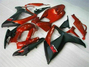 Cheap 2006-2007 Red Black Suzuki GSXR 600/750 Motorcycle Bodywork Canada