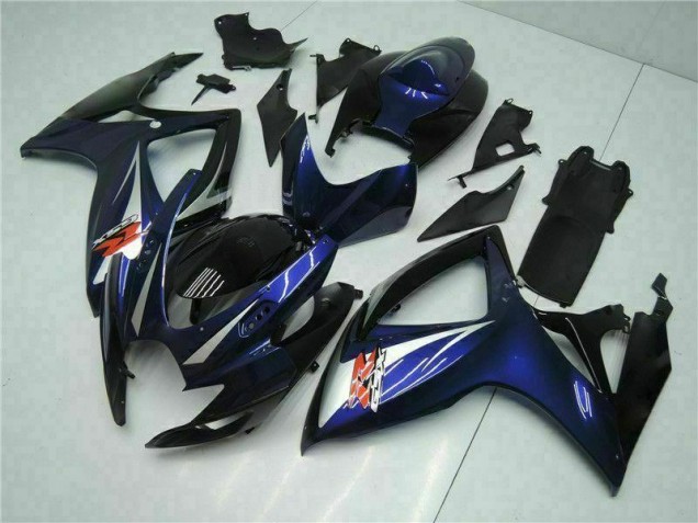 Cheap 2006-2007 Black Blue Suzuki GSXR 600/750 Motorbike Fairing Kits Canada Cheap 2006-2007 Black Blue Suzuki GSXR 600/750 Motorbike Fairing Kits Canada