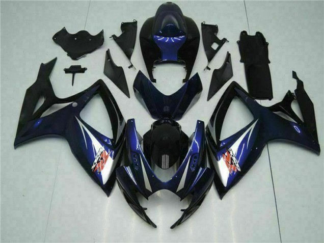 Cheap 2006-2007 Black Blue Suzuki GSXR 600/750 Motorbike Fairing Kits Canada Cheap 2006-2007 Black Blue Suzuki GSXR 600/750 Motorbike Fairing Kits Canada