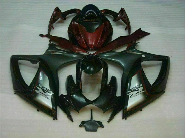 Cheap 2006-2007 Black Red Suzuki GSXR 600/750 Motorcycle Fairings Canada Cheap 2006-2007 Black Red Suzuki GSXR 600/750 Motorcycle Fairings Canada
