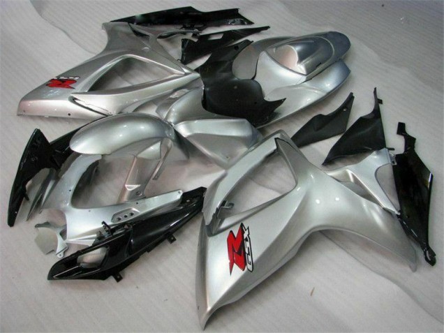 Cheap 2006-2007 Silver Suzuki GSXR 600/750 Motorcyle Fairings Canada Cheap 2006-2007 Silver Suzuki GSXR 600/750 Motorcyle Fairings Canada