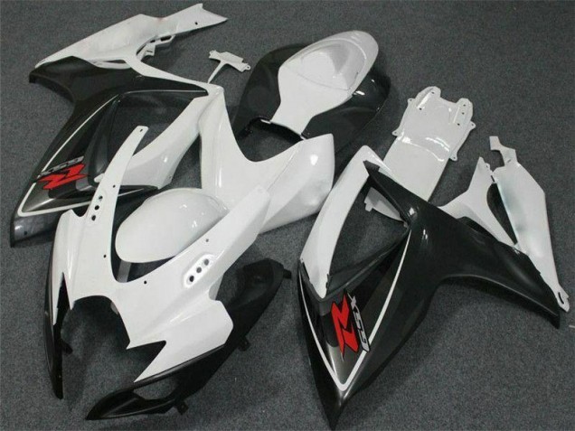 Cheap 2006-2007 White Suzuki GSXR 600/750 Motorcycle Fairing Kits Canada Cheap 2006-2007 White Suzuki GSXR 600/750 Motorcycle Fairing Kits Canada
