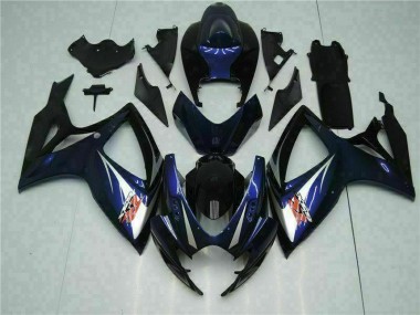 Cheap 2006-2007 Black Blue Suzuki GSXR 600/750 Bike Fairings Canada