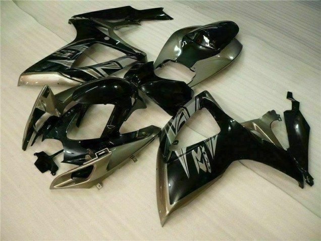 Cheap 2006-2007 Black Grey Suzuki GSXR 600/750 Motorcycle Replacement Fairings Canada Cheap 2006-2007 Black Grey Suzuki GSXR 600/750 Motorcycle Replacement Fairings Canada