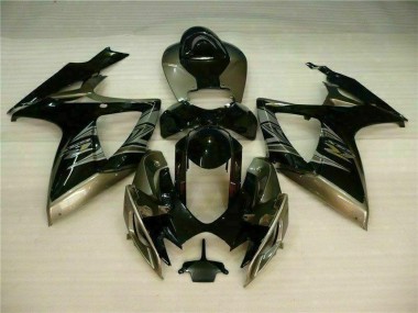 Cheap 2006-2007 Black Grey Suzuki GSXR 600/750 Motorcycle Replacement Fairings Canada