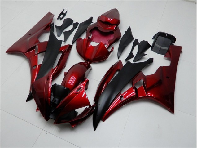Cheap 2006-2007 Red Black Yamaha YZF R6 Bike Fairings Canada Cheap 2006-2007 Red Black Yamaha YZF R6 Bike Fairings Canada