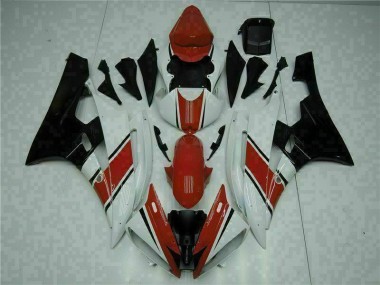 Cheap 2006-2007 Red White Yamaha YZF R6 Motorcycle Fairings & Plastics Canada