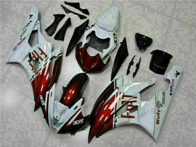 Cheap 2006-2007 Brown White Yamaha YZF R6 Motorcycle Fairing Kit Canada Cheap 2006-2007 Brown White Yamaha YZF R6 Motorcycle Fairing Kit Canada
