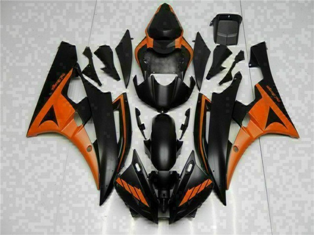 Cheap 2006-2007 Orange Black Yamaha YZF R6 Bike Fairing Canada Cheap 2006-2007 Orange Black Yamaha YZF R6 Bike Fairing Canada