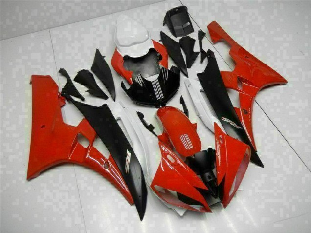 Cheap 2006-2007 Red Black Yamaha YZF R6 Motorcycle Fairings Kits Canada Cheap 2006-2007 Red Black Yamaha YZF R6 Motorcycle Fairings Kits Canada