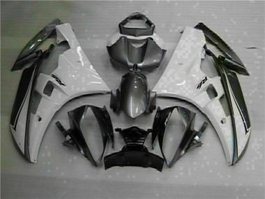 Cheap 2006-2007 White Silver Yamaha YZF R6 Moto Fairings Canada