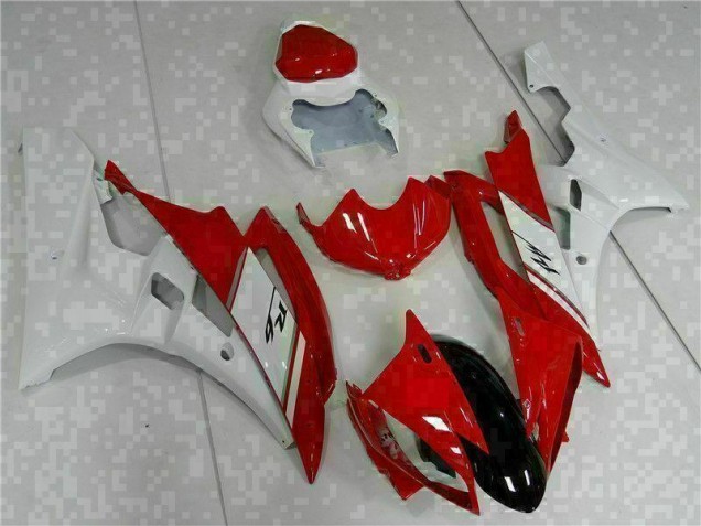 Cheap 2006-2007 Red White Yamaha YZF R6 Motorcyle Fairings Canada Cheap 2006-2007 Red White Yamaha YZF R6 Motorcyle Fairings Canada