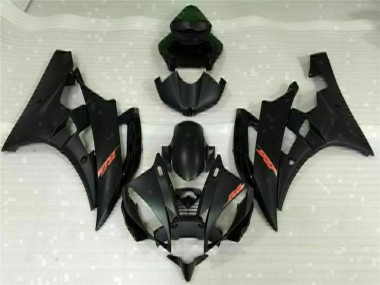 Cheap 2006-2007 Black Yamaha YZF R6 Replacement Fairings Canada