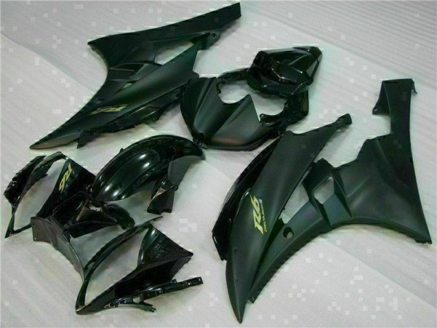 Cheap 2006-2007 Matte Black Yamaha YZF R6 Motorcycle Fairing Kits Canada