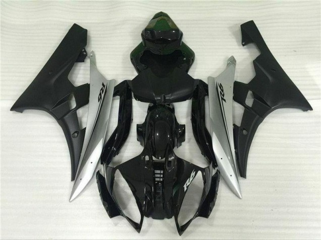 Cheap 2006-2007 Silver Black Yamaha YZF R6 Motorbike Fairing Canada Cheap 2006-2007 Silver Black Yamaha YZF R6 Motorbike Fairing Canada