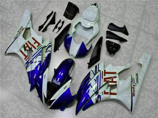 Cheap 2006-2007 White Blue Yamaha YZF R6 Bike Fairings & Bodywork Canada Cheap 2006-2007 White Blue Yamaha YZF R6 Bike Fairings & Bodywork Canada