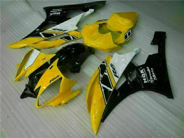 Cheap 2006-2007 Yellow Black Yamaha YZF R6 Motorbike Fairing Canada Cheap 2006-2007 Yellow Black Yamaha YZF R6 Motorbike Fairing Canada