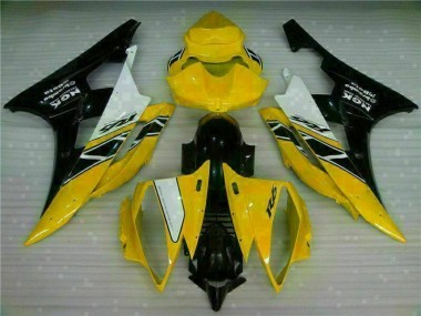 Cheap 2006-2007 Yellow Black Yamaha YZF R6 Motorbike Fairing Canada
