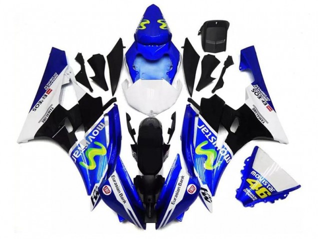Cheap 2006-2007 Blue Black White Yamaha YZF R6 Motor Fairings Canada Cheap 2006-2007 Blue Black White Yamaha YZF R6 Motor Fairings Canada