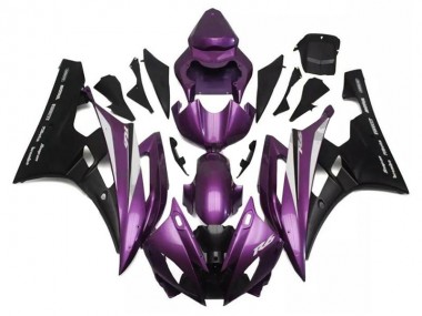 Cheap 2006-2007 Purple Black Yamaha YZF R6 Motorcylce Fairings Canada