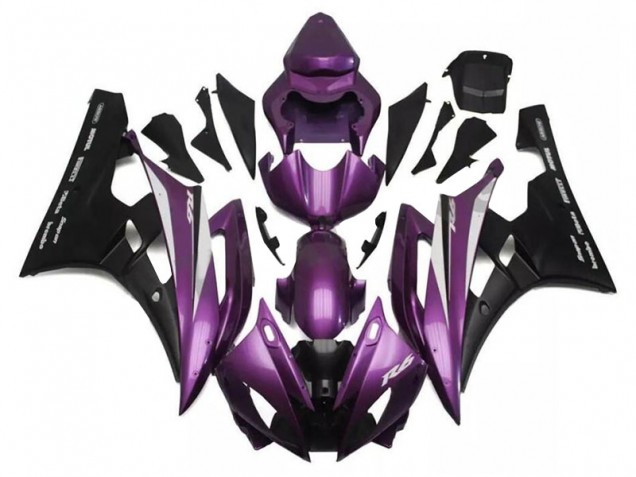 Cheap 2006-2007 Purple Black Yamaha YZF R6 Motorcylce Fairings Canada Cheap 2006-2007 Purple Black Yamaha YZF R6 Motorcylce Fairings Canada