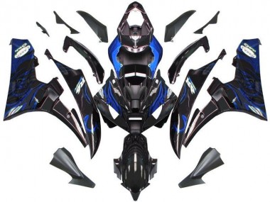 Cheap 2006-2007 Black Blue Flame Yamaha YZF R6 Motor Bike Fairings Canada