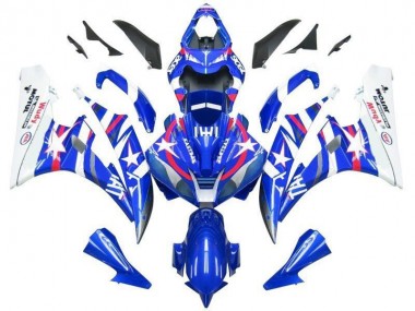 Cheap 2006-2007 Blue Star Fiat Yamaha YZF R6 Replacement Motorcycle Fairings Canada